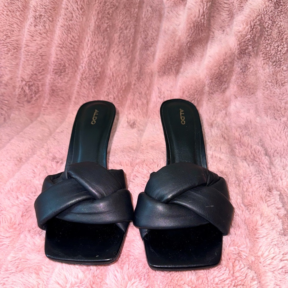 Aldo Black Sandal